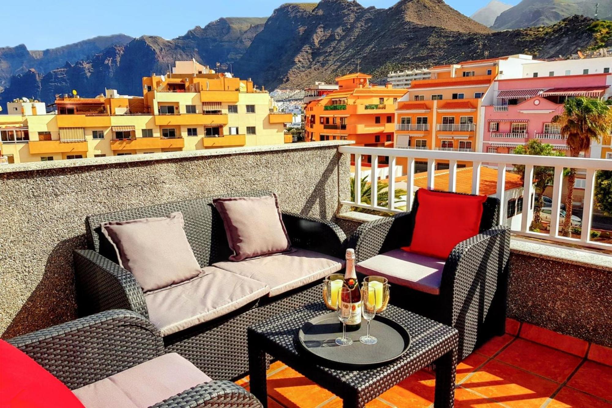 Modern Apartment In Puerto De Santiago - 65 Sqm - Mountain View Exterior foto